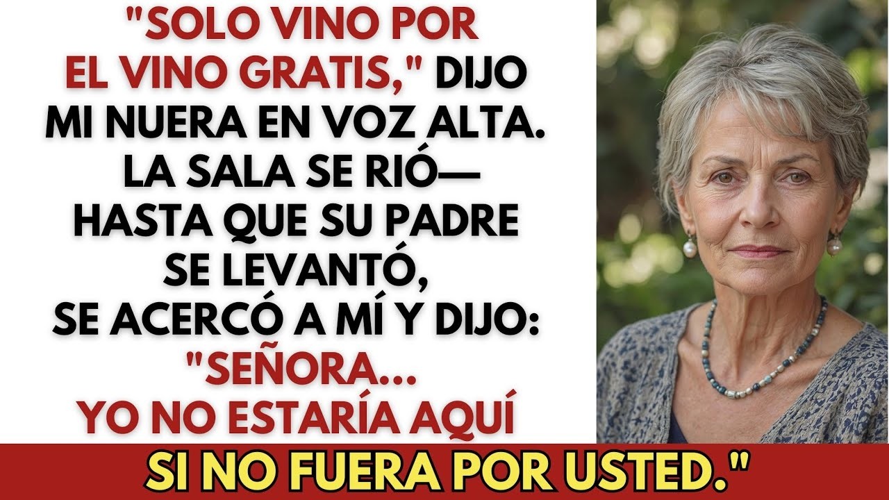En la boda de mi hijo, su esposa se burló de mí — Entonces su padre se acercó y dijo  “Señora…”