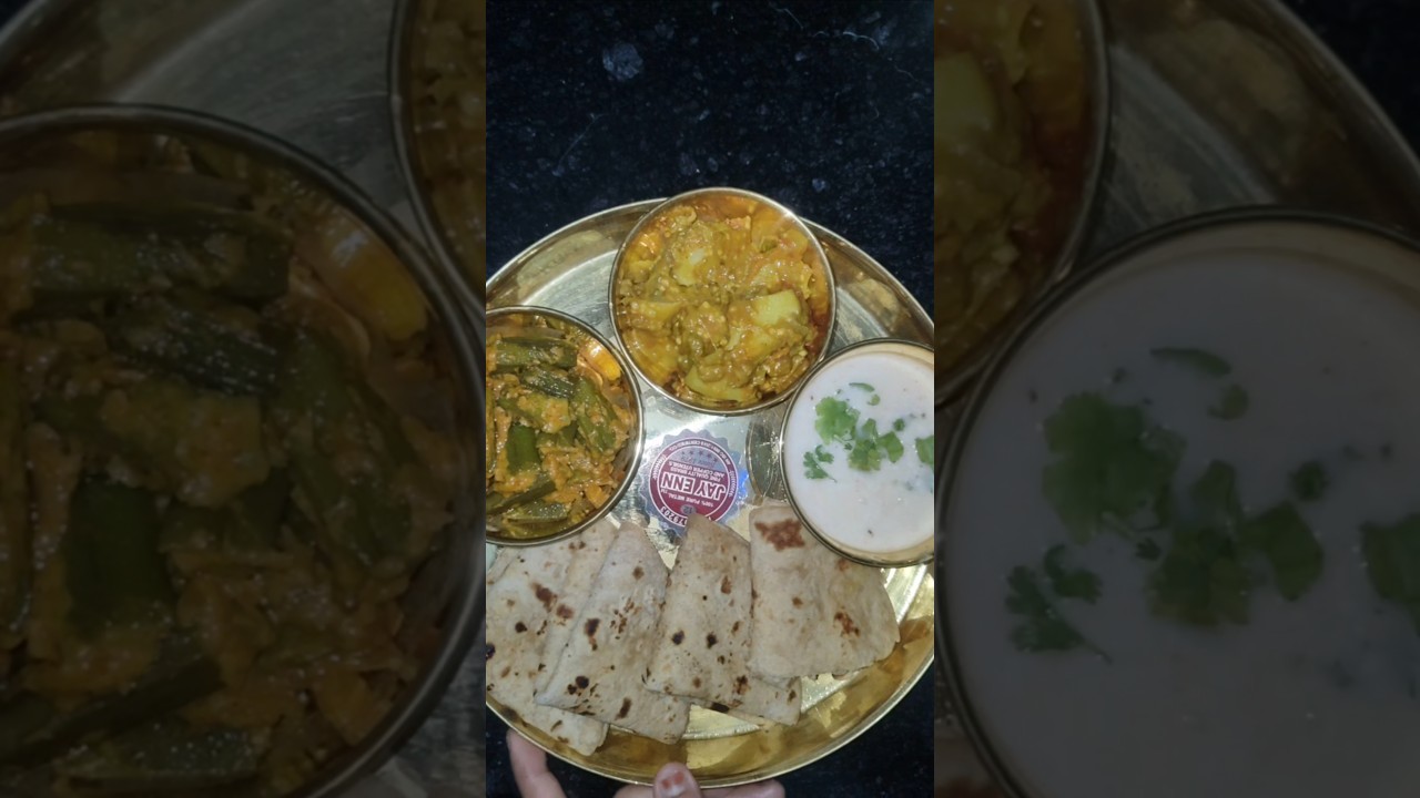 Flavours! 🤤Can you finish this Special Thali? 🍛🥗🍲! ❤️ #thali