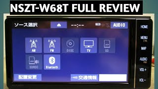 NSZT-W68T REVIEWED ABOUT FULL SETUP.