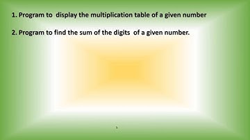 CS11   Chapter 05   Conditional & Looping Construct   Video 20   While loop   Program 5