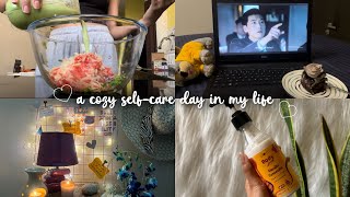 a cozy self-care day in my life 🤍 | indian aesthetic silent vlog | a day in my life | #selfcareday