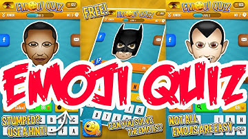 Emoji Quiz Level 21 - 40 - All Answers - Walkthrough ( By Apprope )