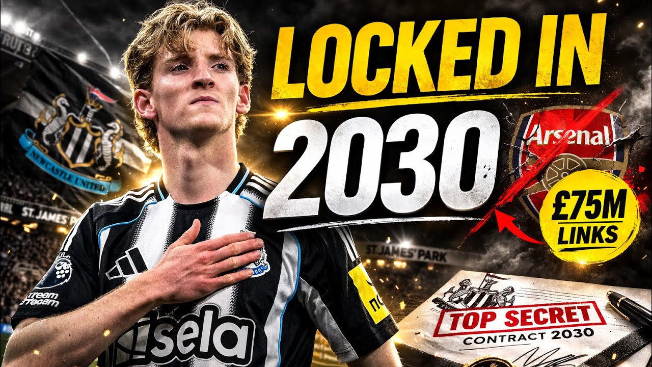 Gordon’s ‘Secret’ 2030 Contract Amid £75M Arsenal Interest! 