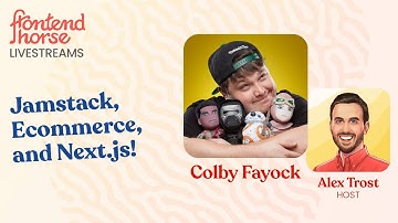 Ecommerce on the Jamstack with Next.js, Prismic, and Snipcart w/ Colby Fayock!
