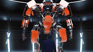 Guys drive mecha vs. alien robots！小伙驾驶机甲穿越元宇宙对抗外星机器人，精彩绝伦，炮火连天！