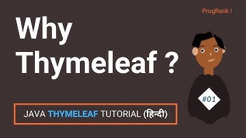 Introduction - Thymeleaf Tutorials in Hindi || #01