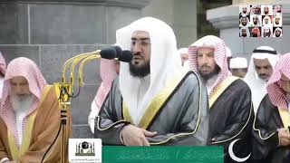 كيف ختم الشيخ بندر بليلة أواخر سورة #الكهف ..   من صلاة #التراويح ليله ١٥ رمضان ١٤٤٠ ه‍