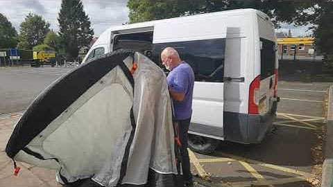 Starcamp Quick And Easy 265 AIR Inflatable Caravan Porch Awning