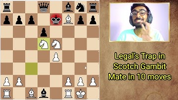 Scotch Gambit Trap - Legal