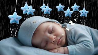 Baby Sleep Music 🌧️ Mozart Lullaby + Rain Sounds 😴