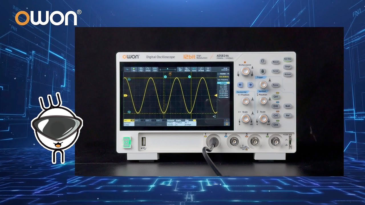 Unleash Precision with OWON ADS800A: Achieve Accurate Measurements