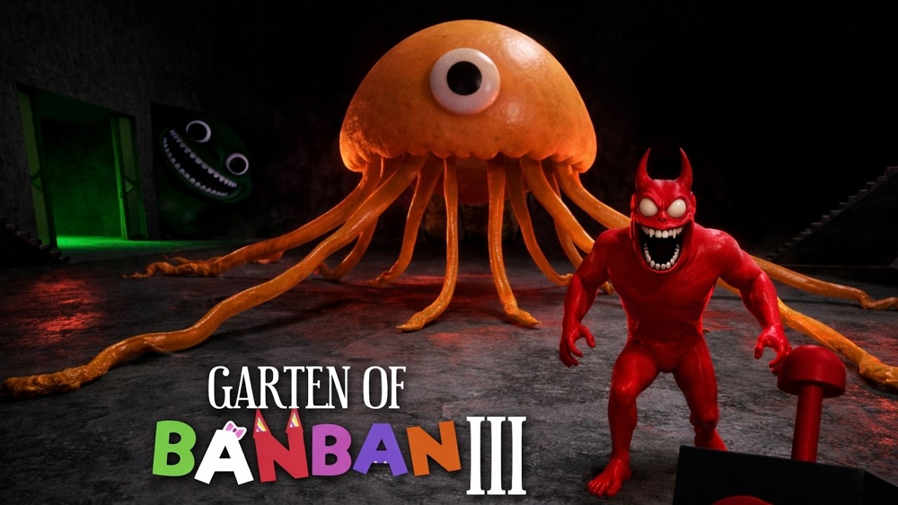 世界で大人気の怖すぎる幼稚園に潜入してきた【Garten of Banban 3】#最終回