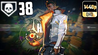 Valorant- Phoenix 38 Kills Haven Overtime Unrated Gameplay #10! (No Commentary)