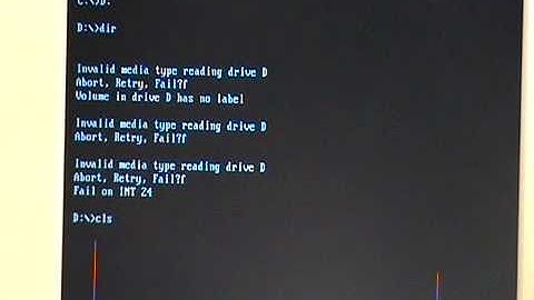 CMSY Video 12 Formating and Partitioning Hard Disk