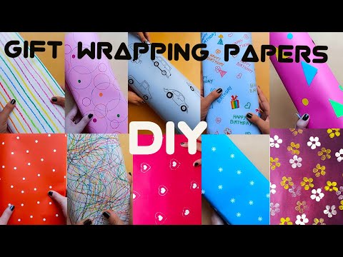 Video: How To Make Your Own Gift Paper