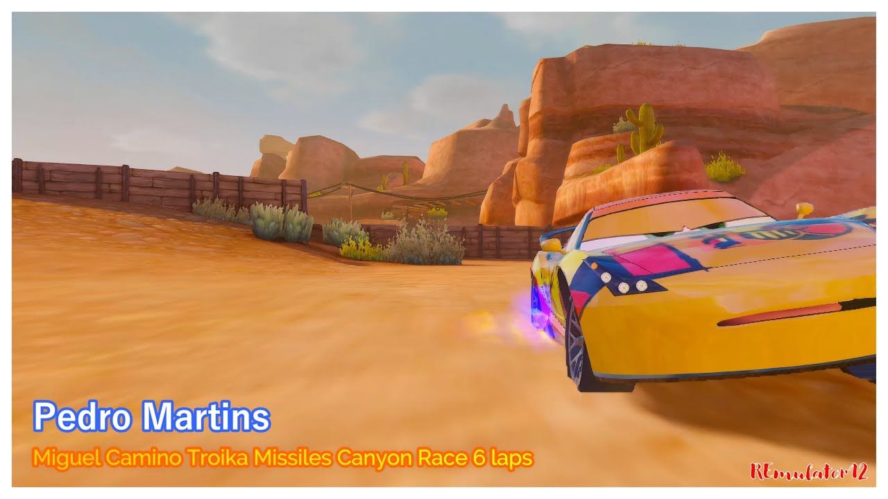Cars 2 The Video Game | Miguel Camino - Battle Race (Troika Missiles ...