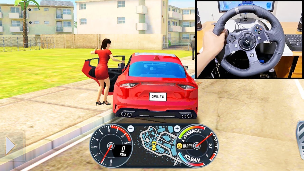 Logitech G920 Steering Wheel - Taxi Sim 2020 Simulator - City Car Drive ...