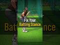 FIX YOUR BATTING STANCE 👍⬇️⬇️⬇️ #ytshorts #usacricket #cricket #aryankelvin #cricketshorts #cricket