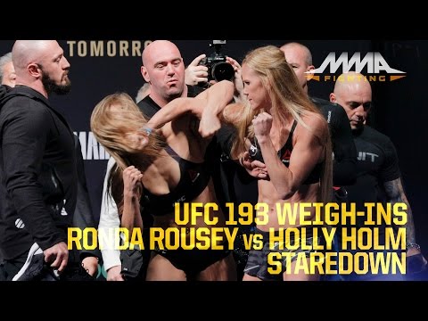 UFC 193 Weigh-Ins: Ronda Rousey vs. Holly Holm