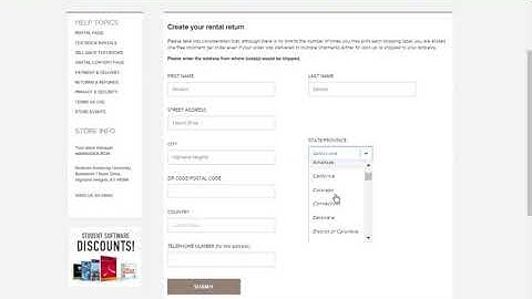 Rental Return - Free UPS label