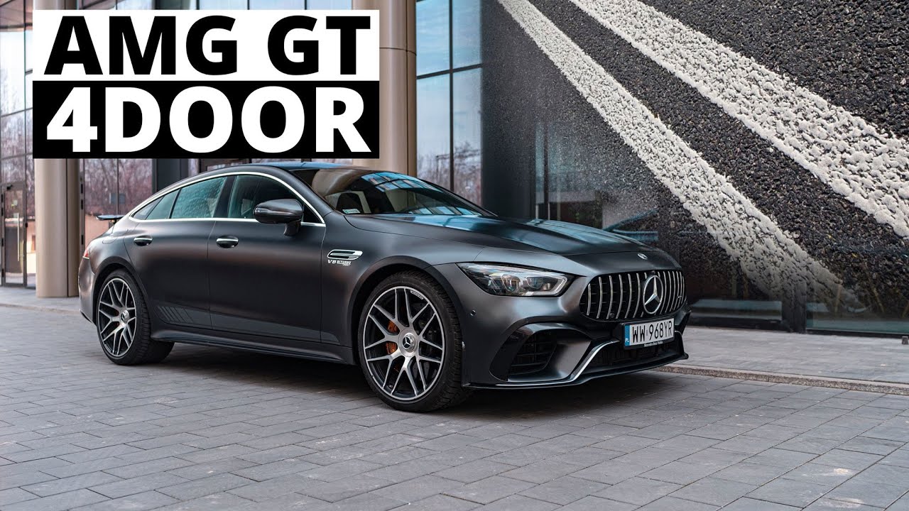 Mercedes-AMG GT 4door - nie przekraczaj podwójnej ciągłej...