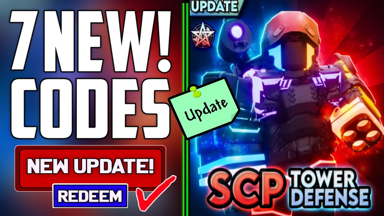 ⚠️ALL NEW!⚠️SCP TOWER DEFENSE ROBLOX CODES 2025 SCP TOWER DEFENSE