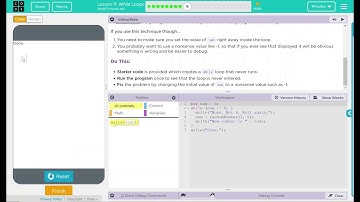 Unit 5 - Lesson 11 #9: Starting Condition