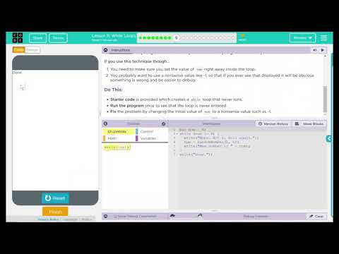 Unit 5 - Lesson 11 #9: Starting Condition