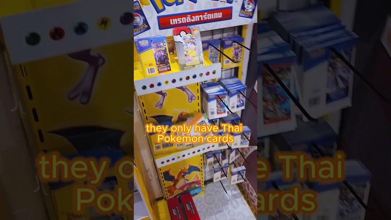 Pokemon Card Hunting In Bangkok, Thailand