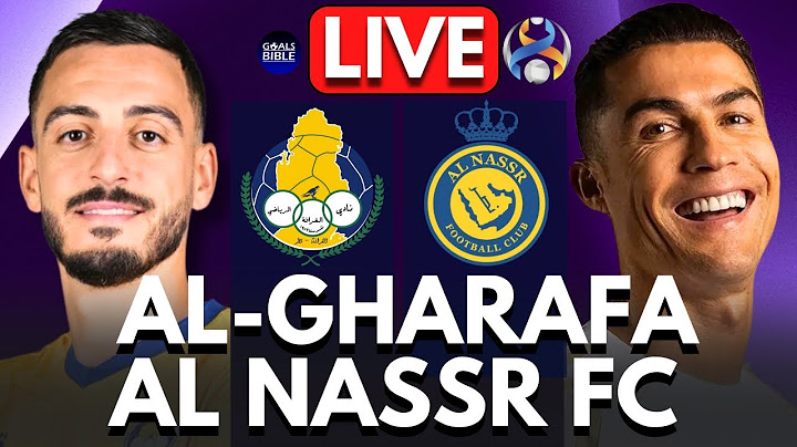 🔴AL GHARAFA vs AL NASSR LIVE | AFC CHAMPIONS LEAGUE | Full Match LIVE Today
