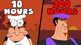 Pizza Tower Noob VS Pro!