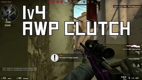 tranQ - 1v4 AWP CLUTCH | CS:GO