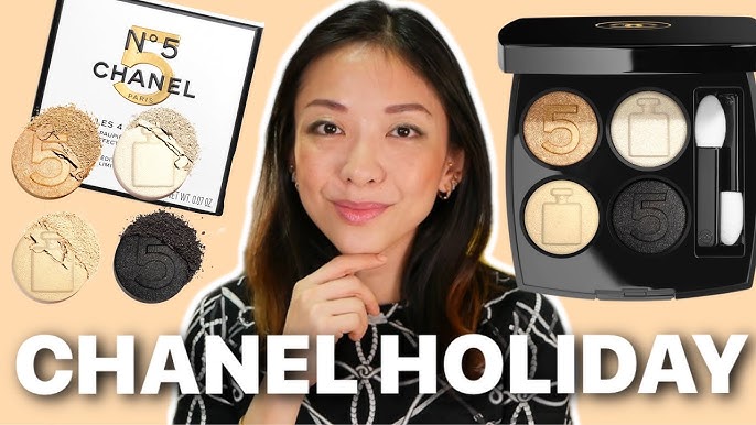 UNBOXING CHANEL LES 4 OMBRES MULTI EFFECT QUADRA EYESHADOW - 354 WARM  MEMORIES 