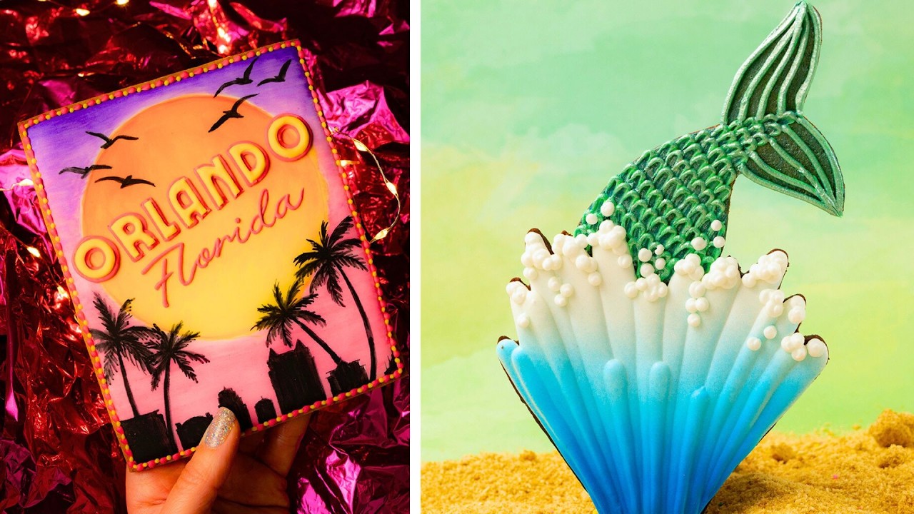 3 идеи украшения печенья для весенних каникул | расслабляющее украшение печенья королевской глазурью