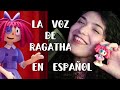 La voz de Ragatha en español: Valca Ponzanelli
