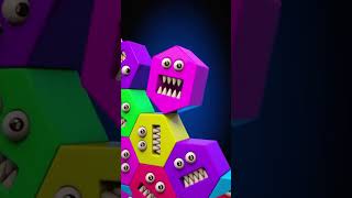 Unreal Beat Sync 😱🎶 | 3D Music Blocks in Perfect Motion #Shorts #ASMR screenshot 4