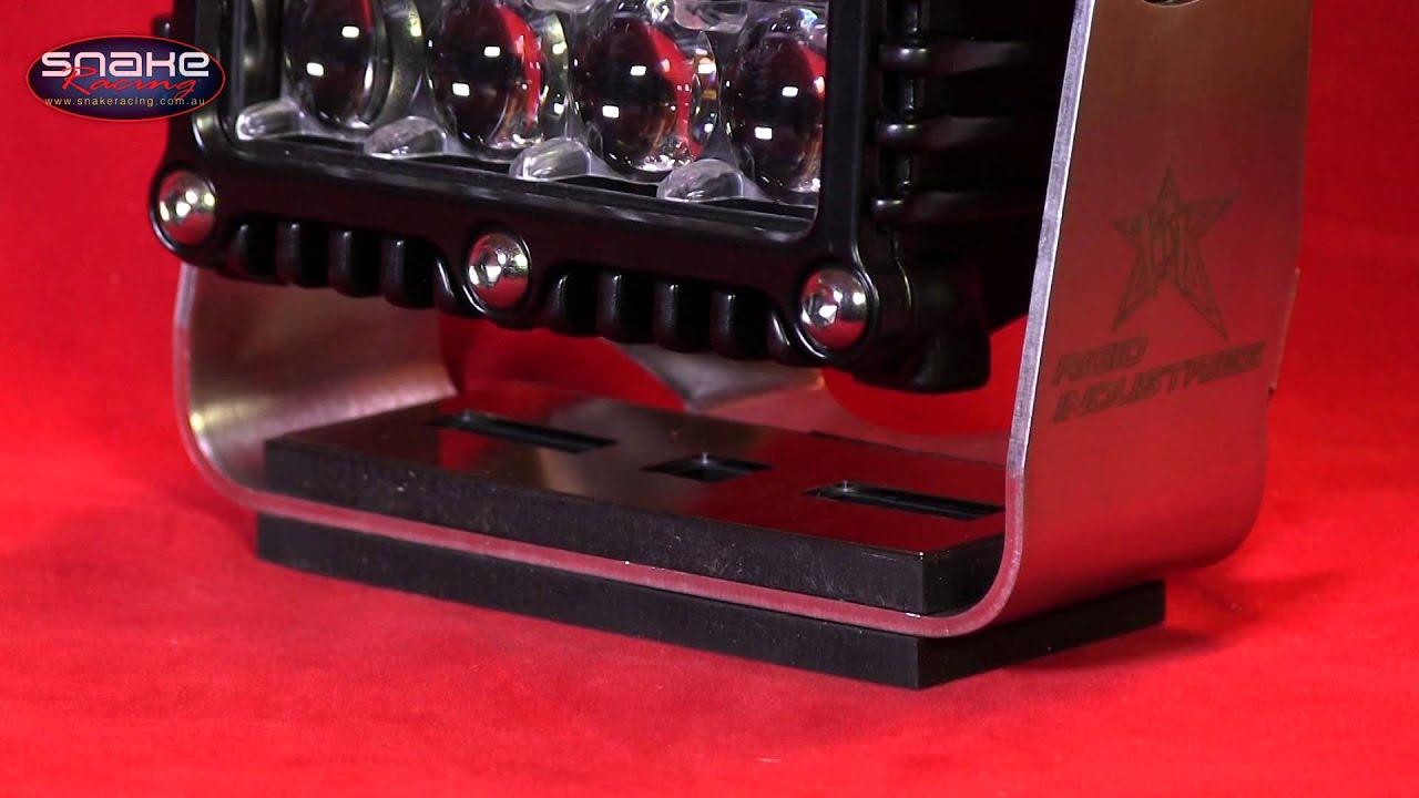 Rigid industries Q2 Series LED Hyperspot - Snake Racing - YouTube
