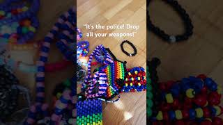 “Drop all your weapons!”