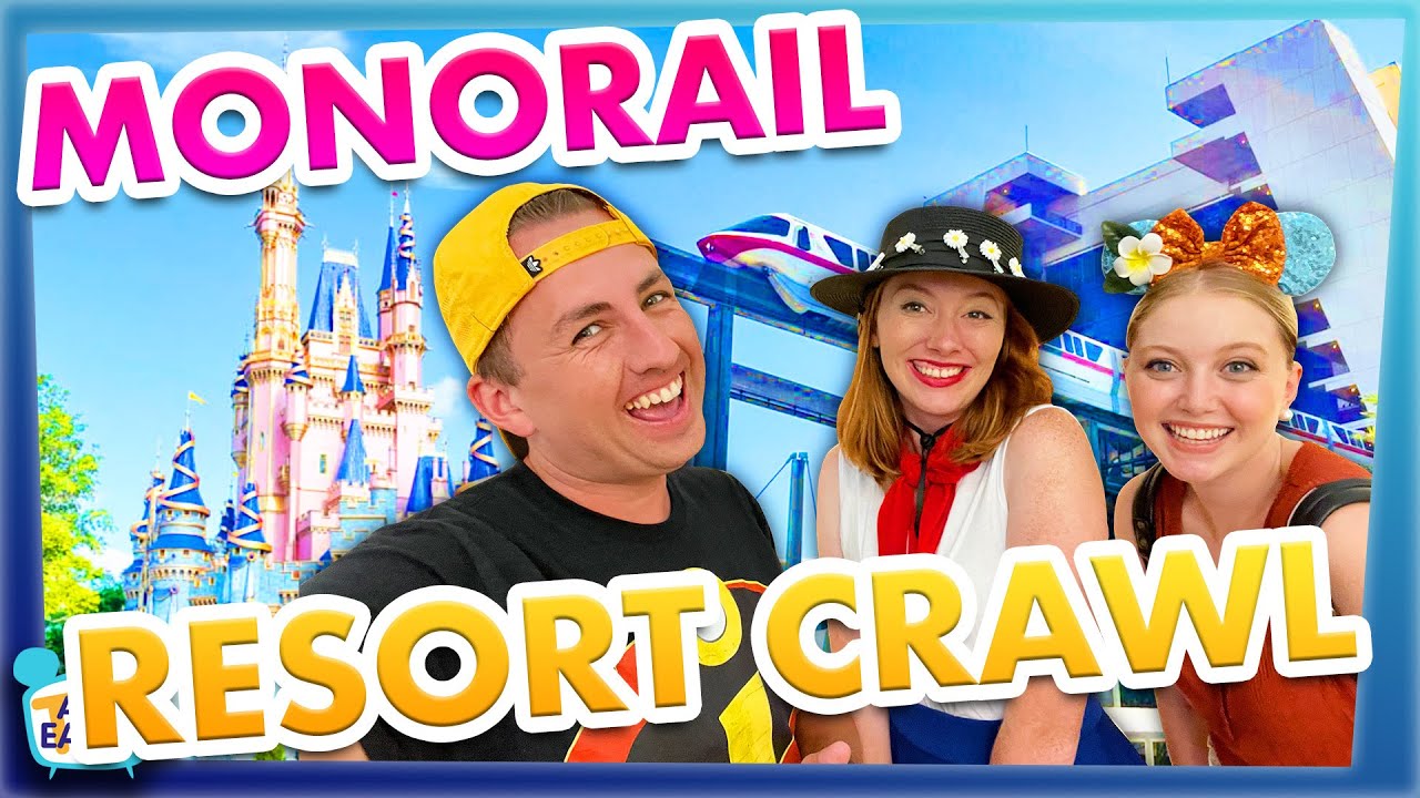 Drinking Around Disney World CHALLENGE -- Monorail Crawl