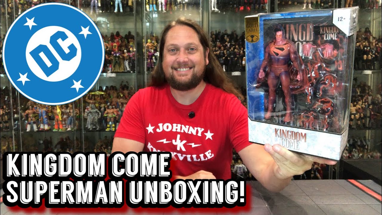 Kingdom Come Superman Cover Recreation McFarlane DC Unboxing & Review!