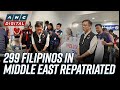 LOOK: First batch of repatriated Filipinos from the Middle East arrives in Manila | ANC