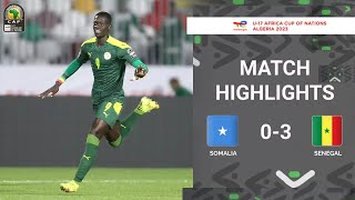 Somalia vs Senegal U17 | U17 AFCON 2023 | MD3