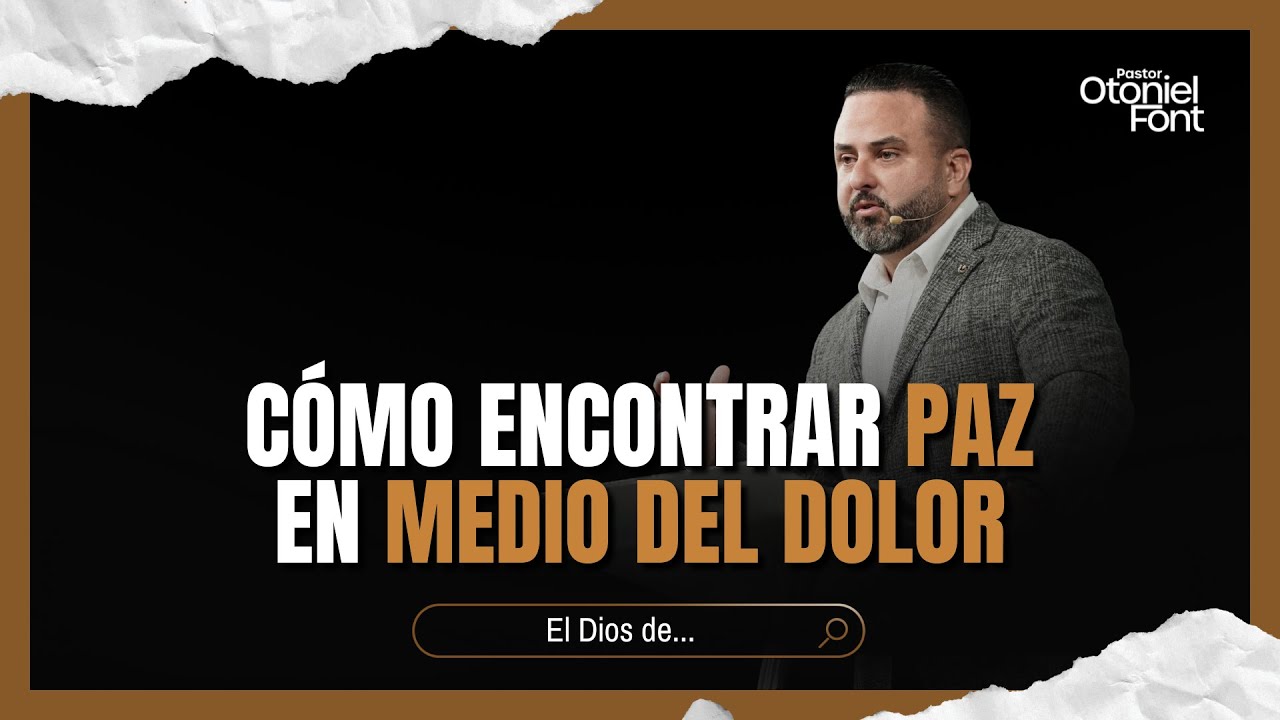 Cómo Encontrar Paz en Medio del Dolor | Dios de los Cansados - YouTube