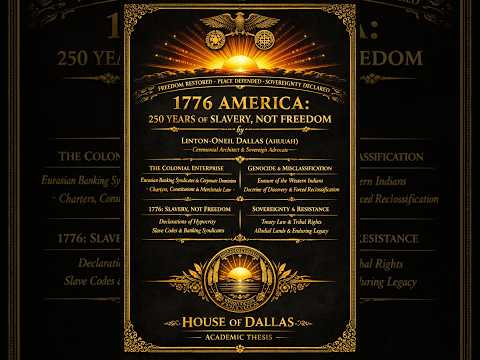 👑 1776 America: 250 Years of Slavery, Not Freedom. 🔥👀🔥