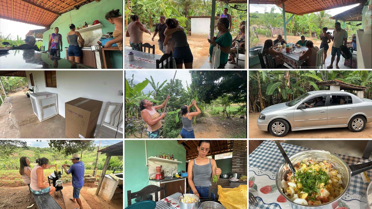 DEPOIS DE 3 DIAS NOSSAS VISITAS CHEGARAM🙌🏽🤩TARDE DE MUITAS RISADAS NA CHÁCARA DO OROPA🤣DESPEDIDA😢😢