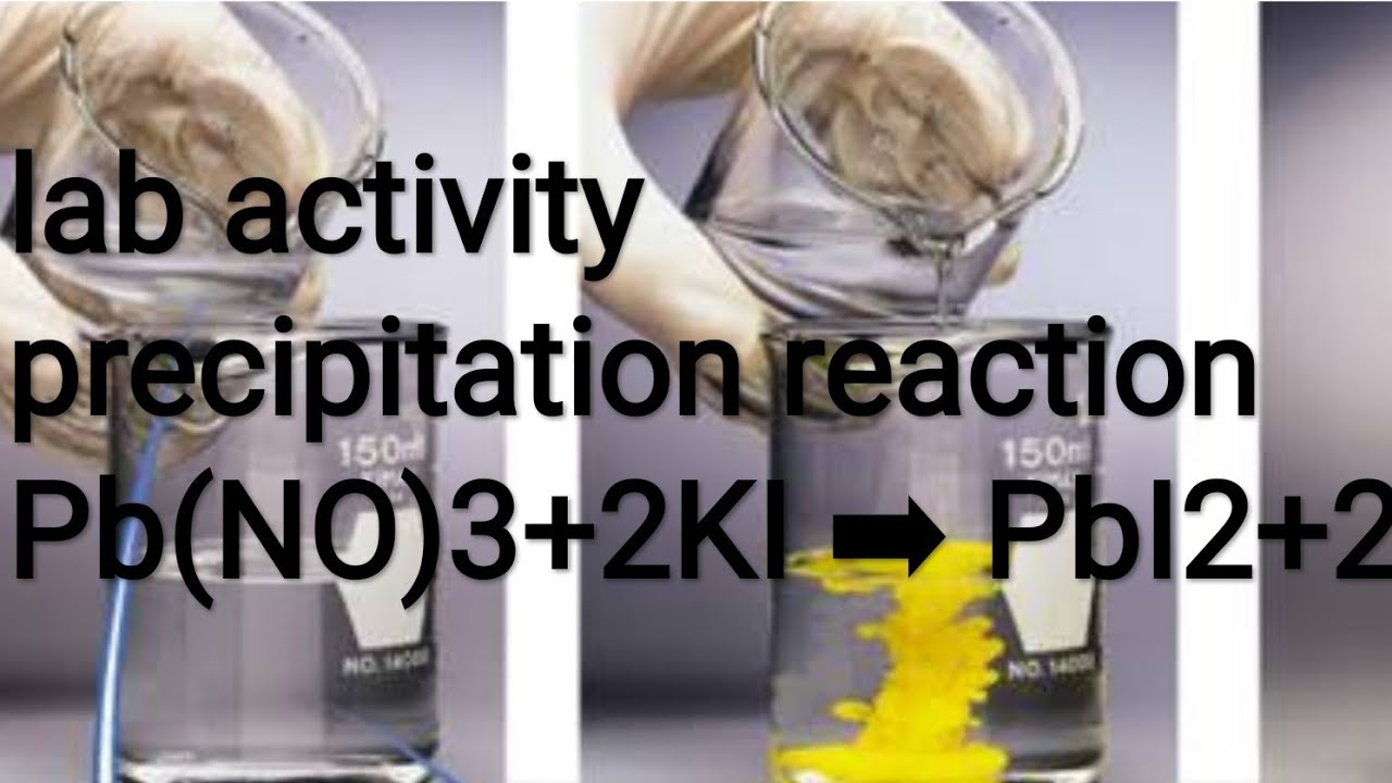 precipitate examples precipitate examples