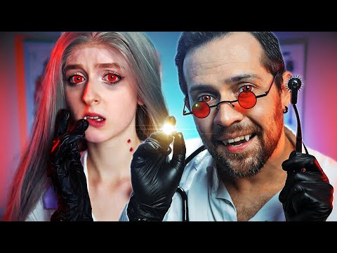 АСМР Медосмотр, Но С Врачами Что-то Не Так (Коллаб с @Marie_Exupery_ASMR )