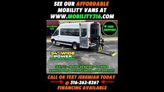 The ULTIMATE Full-Size Wheelchair Van — Seats 13 for the Mid $60s w/ FREE SHIPPING! #7625