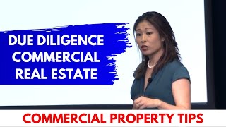 DUE DILIGENCE COMMERCIAL REAL ESTATE EXPLAINED(PROCESS)