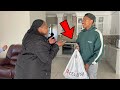 I BOUGHT MY MOM A R8000 GIFT!! PRANK